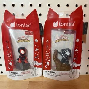 Tonies Spidey & His Amazing Friends set for Toniebox - Spin & Black Panther